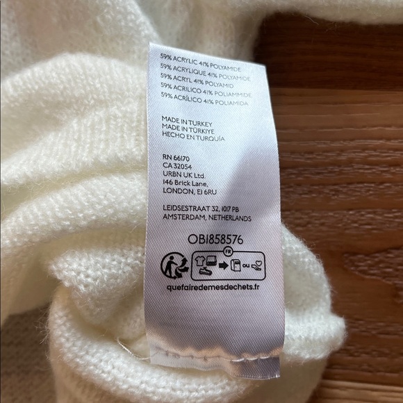 Maeve Anthropologie Puff Heart Sweater Tee Short Sleeve NEW - Picture 9 of 10